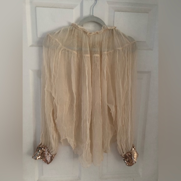 Free people long Sleeves blouse. - Picture 8 of 11